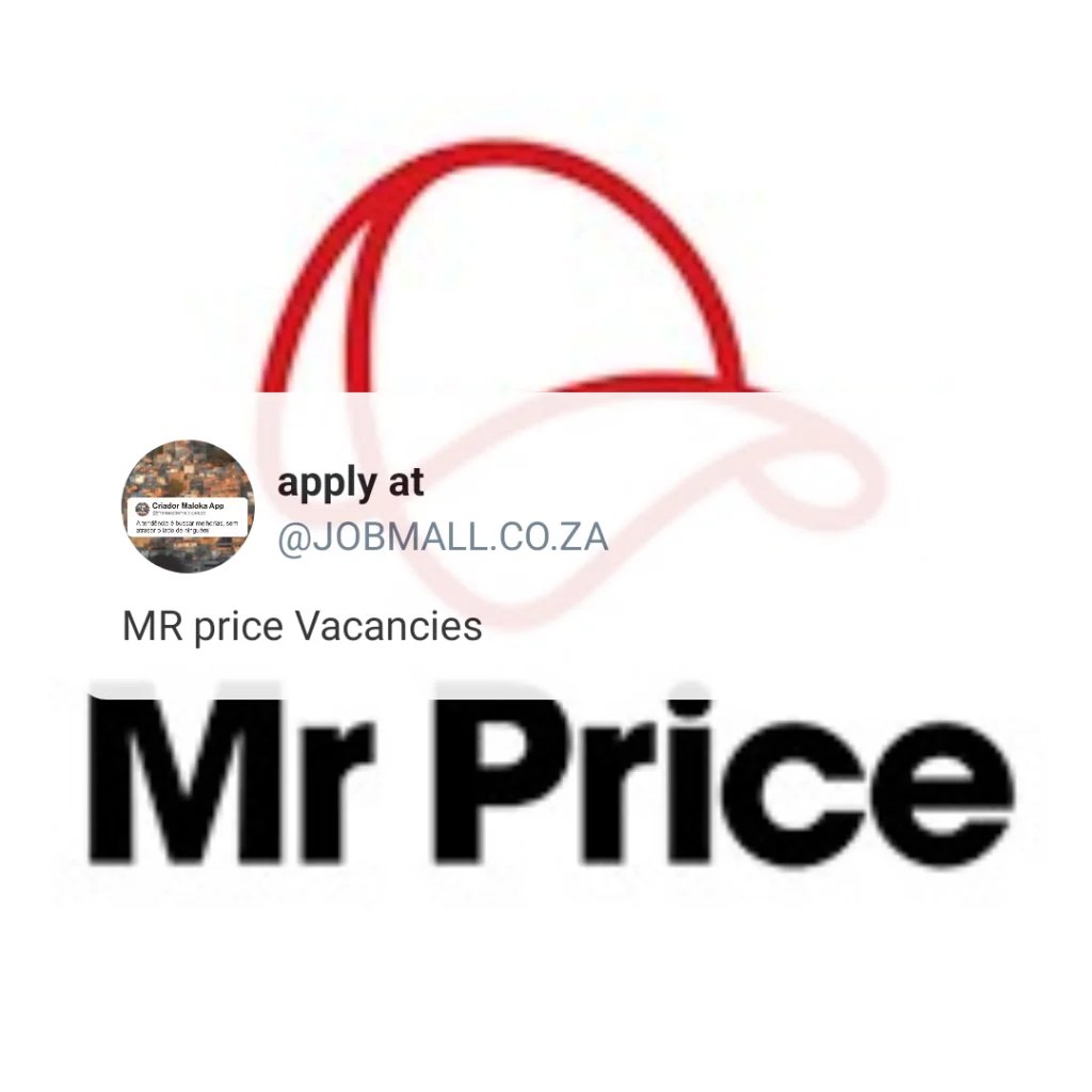 Mr Price Job Opportunities